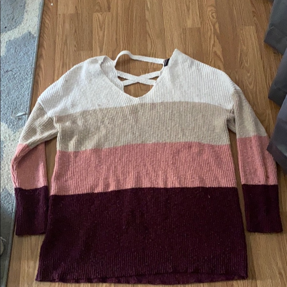 Thick stripped sweater